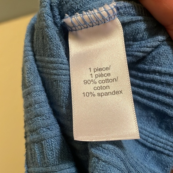 24/7 Maurice’s ribbed blue tank top - Picture 4 of 5